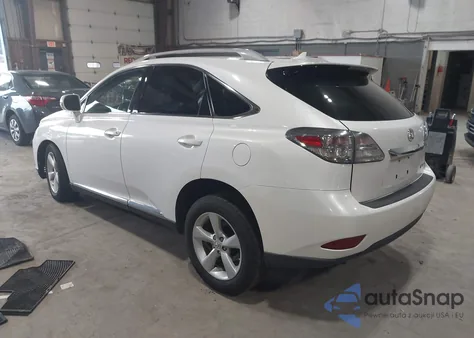 2011 Lexus Rx из США, поврежденный, VIN 2T2BK1BA4BC087291